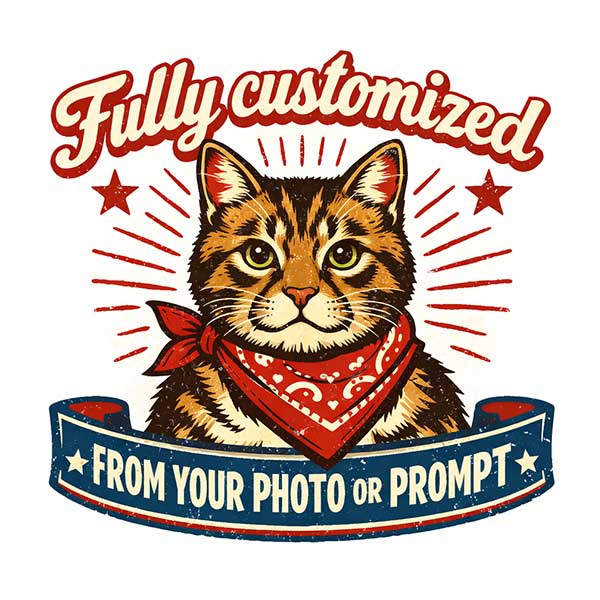 Distressed Vintage Americana Style